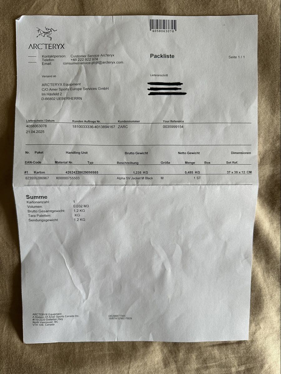 Arcteryx Jacken: Arcteryx Alpha SV – Neu und originalverpackt aus St. Gallen von Alpenfuerst 2