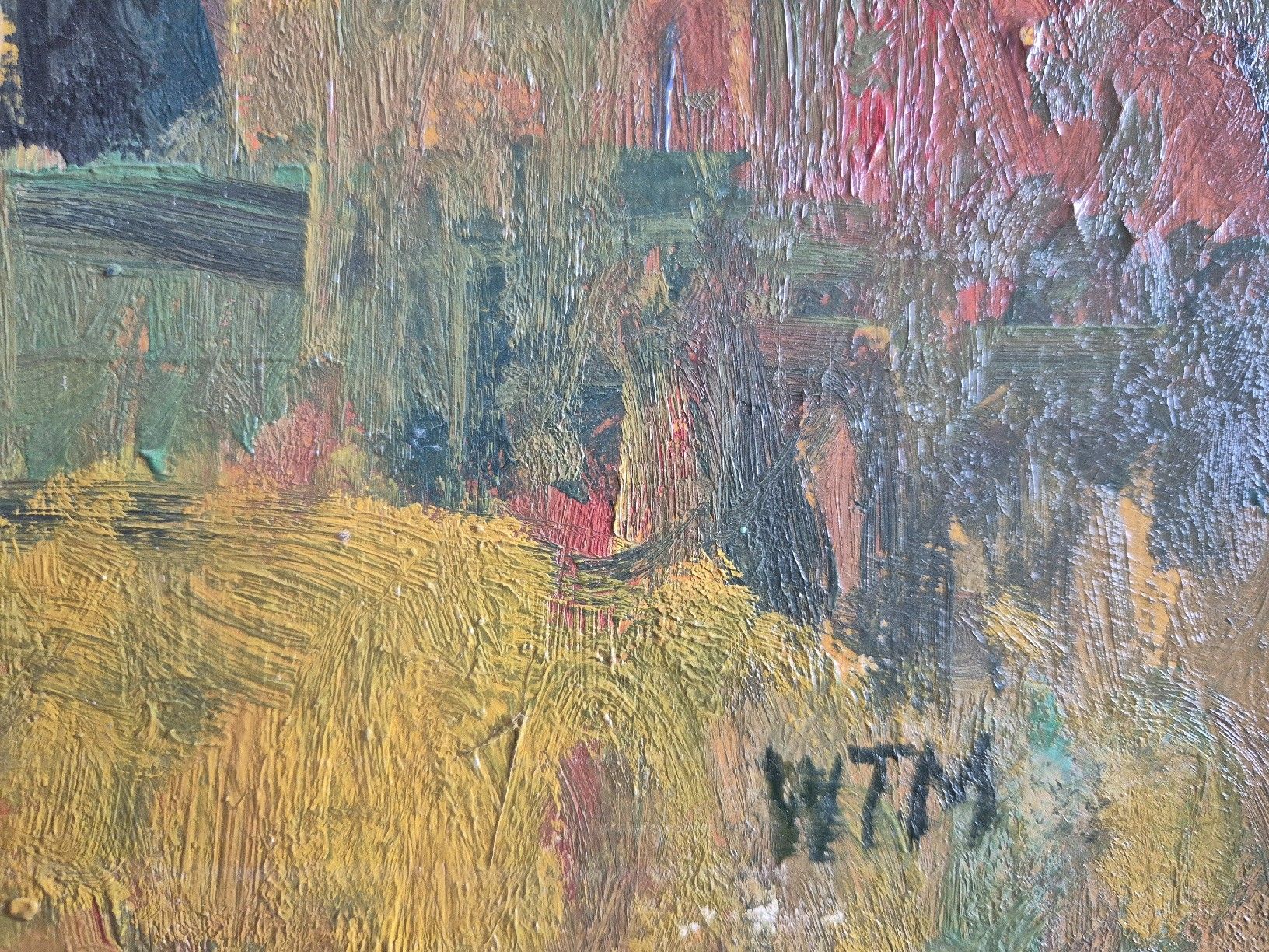Dipinti: tableau de Werner Theodor Meier 1916-2007 "Toscana" hsp – Usato da Tramelan venduto da La_mine_d_art 3