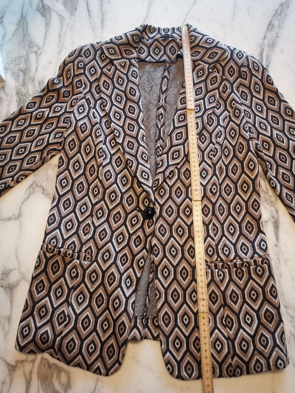 Giacche: Piu e Piu Strickblazer mit Wollanteil – Nuovo (secondo la descrizione) da Uerikon venduto da pink_flamingo 5