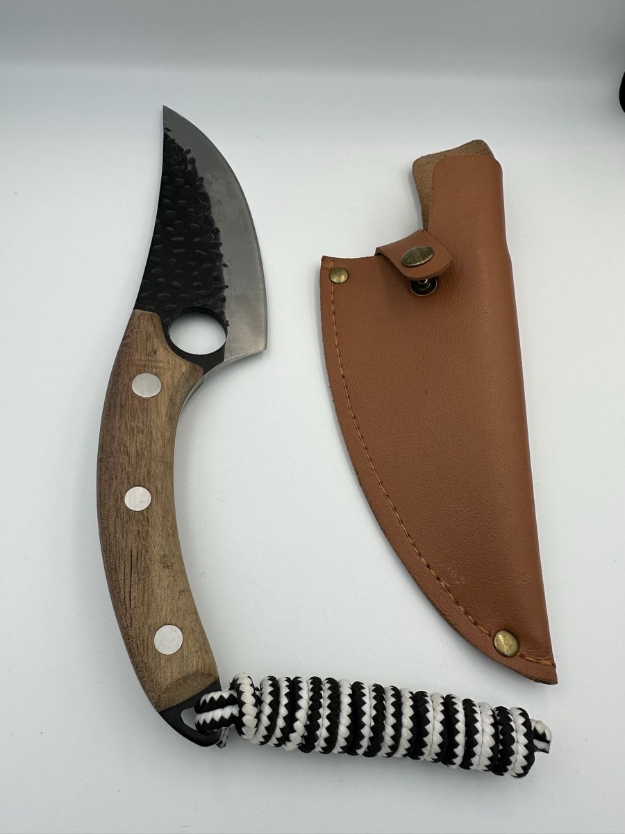 Coltelli da cucina: Messer mit Lederscheide – Usato da Schwende venduto da weesli 1