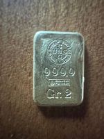 Lingot d'or 2G UBS