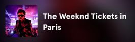 2x The Weekend Ticket für Paris