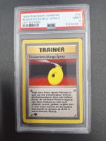 Pokemon Karte Rueckentwicklungs-Spray, 1st Edition, PSA 9