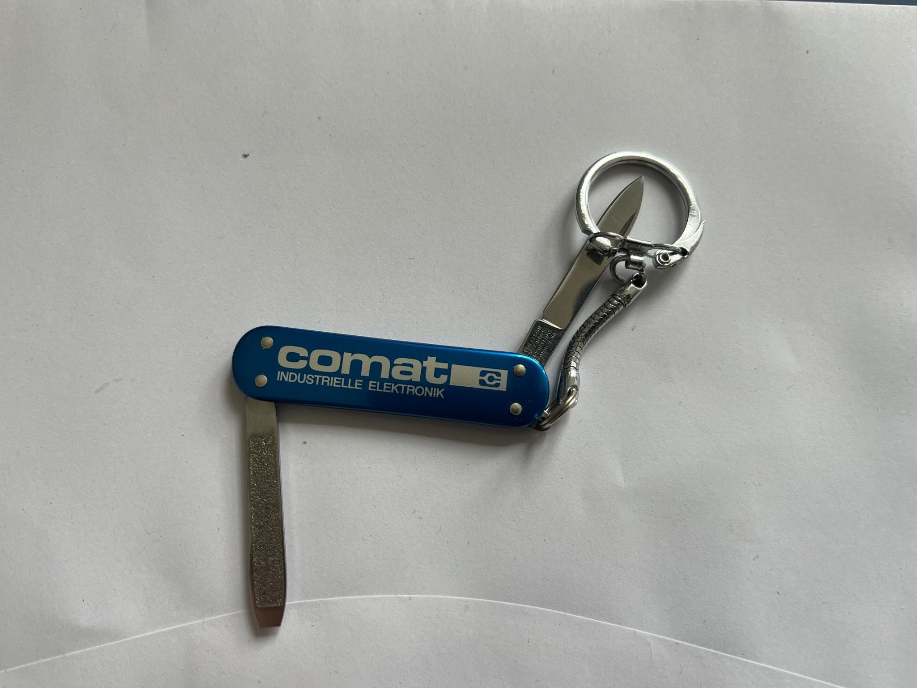 Victorinox Coltelli tascabile: Victorinox Alox-Werbemesser, blau 58mm – Difettoso da Dintikon venduto da Redgar58 2