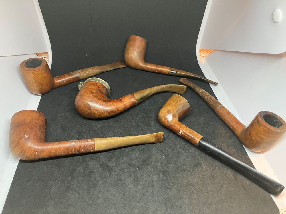 Lot De 4 Pipes Anciennes Vintage - Sommer, Jima, Osa, Irvin S - Collection