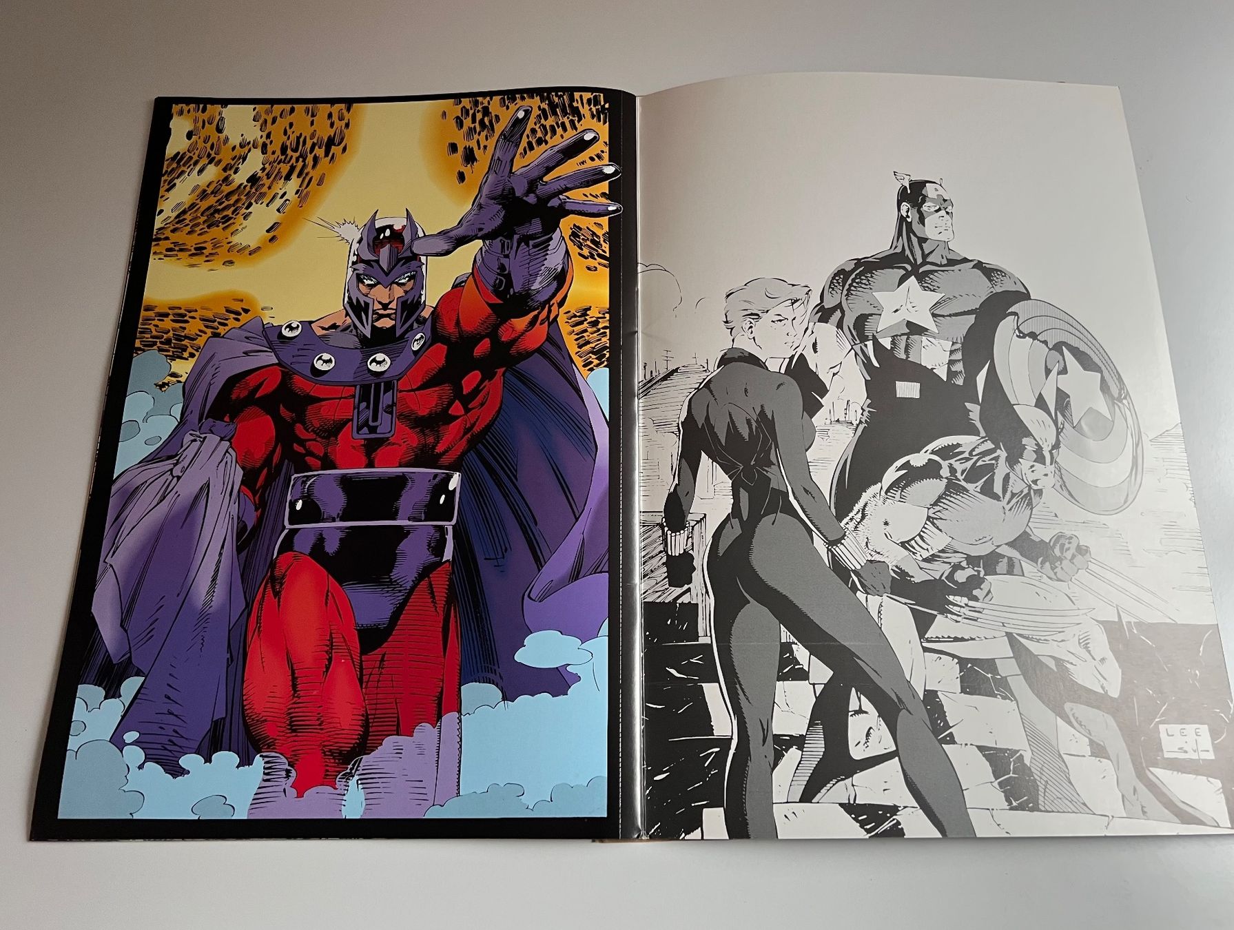 Comics: MARVEL COMICS: POSTERBOOK by Jim Lee (8 Posters) – Gebraucht aus Bösingen von KIEL_COMICS 6