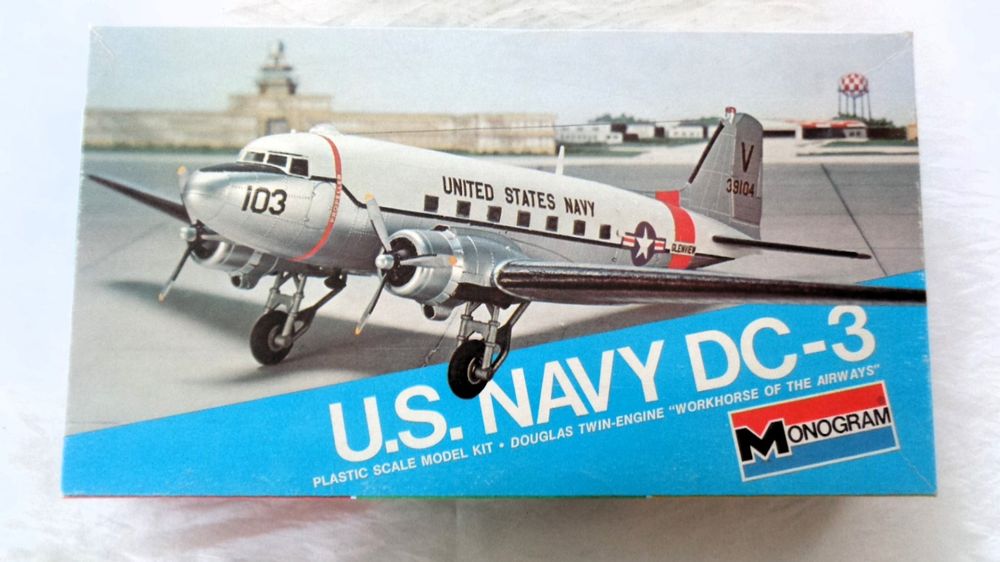 U.S. Navy DC-3 / Monogram USA Modellbausatz Kunststoff 1975 | Kaufen ...