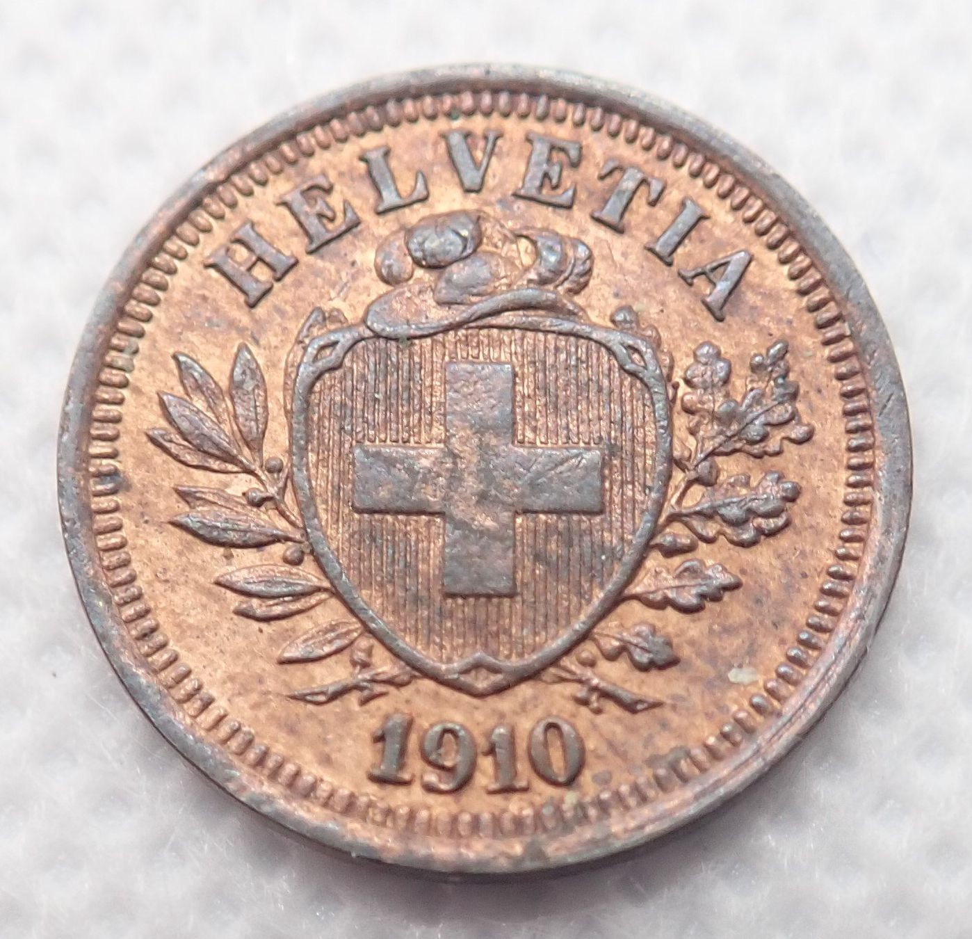 Tutti le monete: 1 Rappen 1910 stgl. – Usato da Winterthur venduto da Rwa