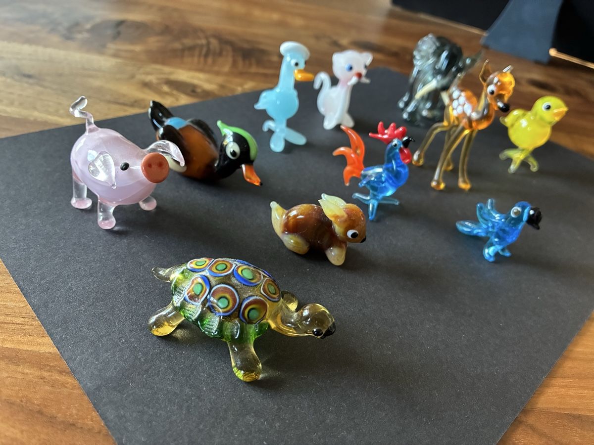Figuren: Glasfiguren Set: kleine Glastiere – Gebraucht aus Zürich von Sylvie0011 2