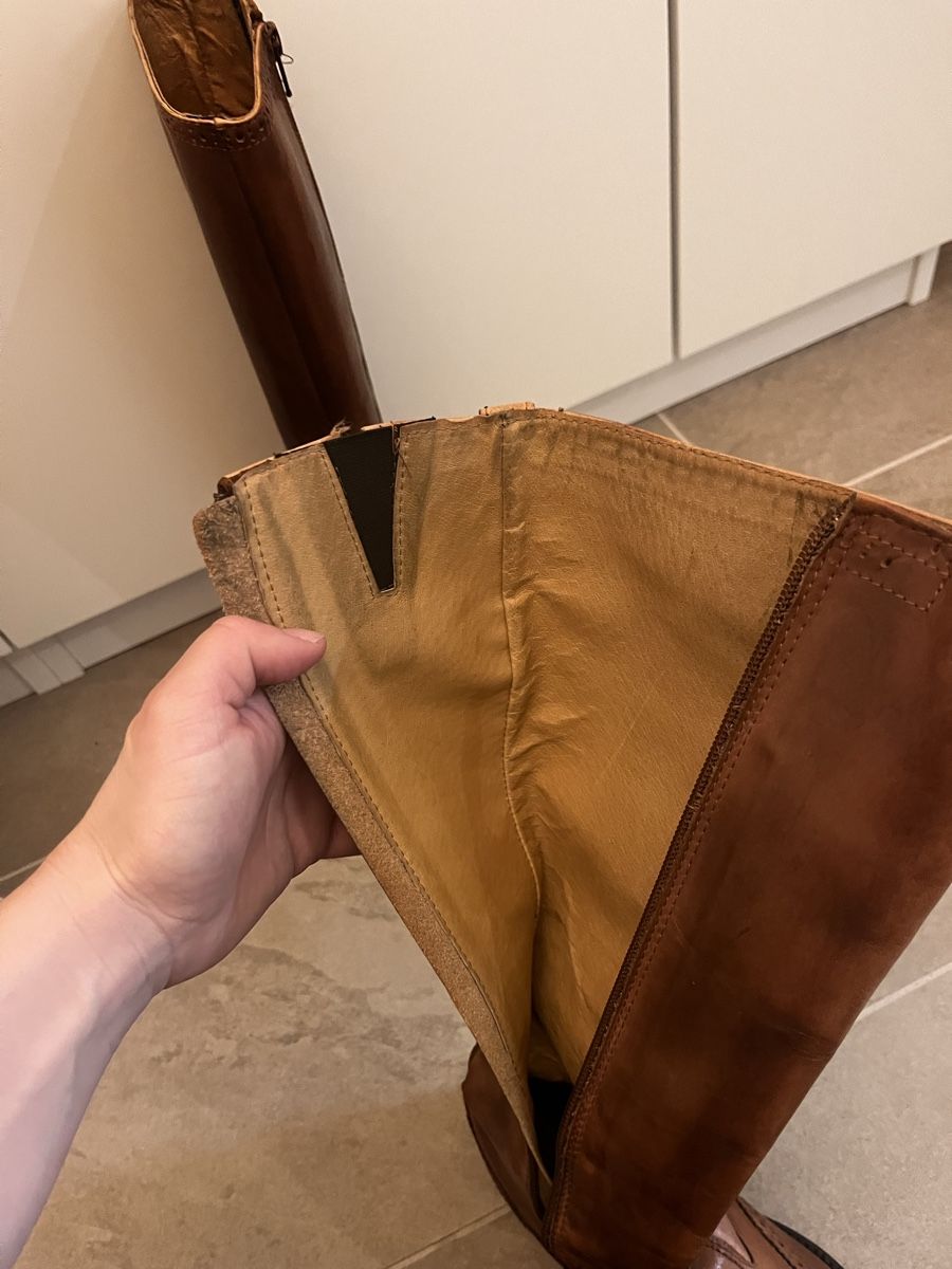 Damenschuhe: Braune Lederstiefel, grösse 38 – Neu (gemäss Beschreibung) aus Erlenbach ZH von montecristo2 2
