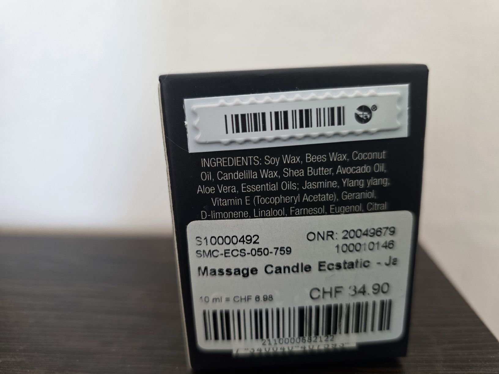 Candele: Massage Candle Swede Ecstatic – Nuovo e nell'imballaggio originale da Dietikon venduto da ninuzzo28 3