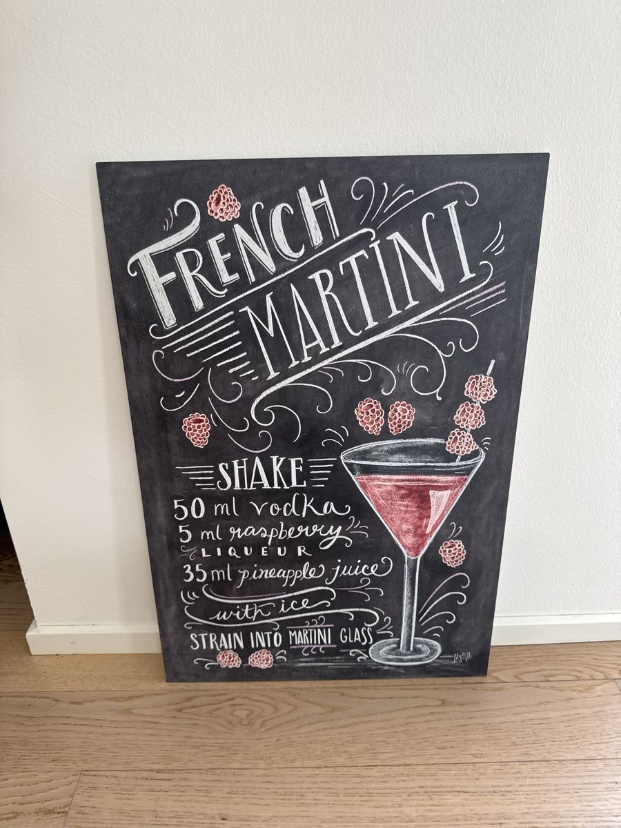 Poster & Bilder: 3x Bilder Cocktail Rezept Tafel, Bar Deko – Gebraucht aus Neftenbach von fab_7vh9 1