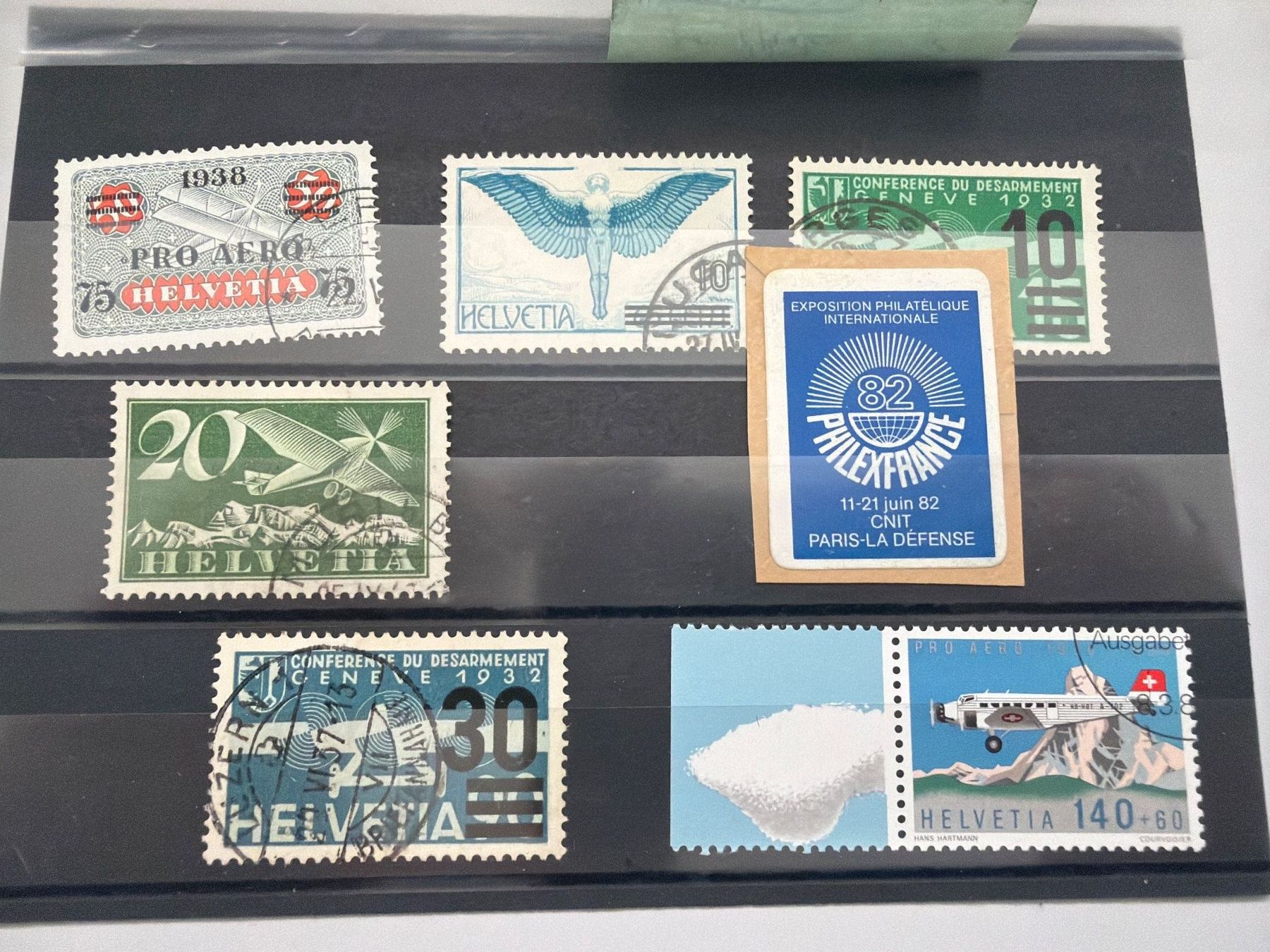 Alle Briefmarken: Flugpostmarken Set – Gebraucht aus Küssnacht am Rigi von POSTOMASTER