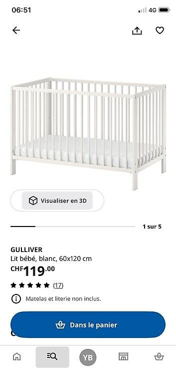 Letti: Lit enfant – Usato da Genève venduto da Melayiah 1