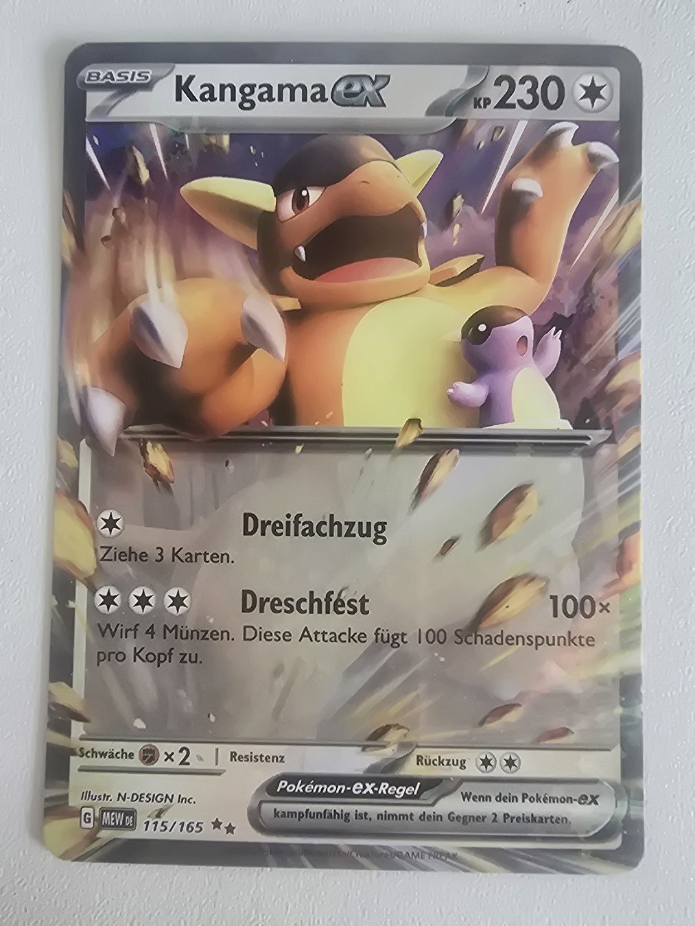 Pokémon Cartes à collectionner: Pokemon, Kangama ex, Mew 151, DE – Neuf (Voir description) à Pfäffikon SZ par gmw_8nk9 1