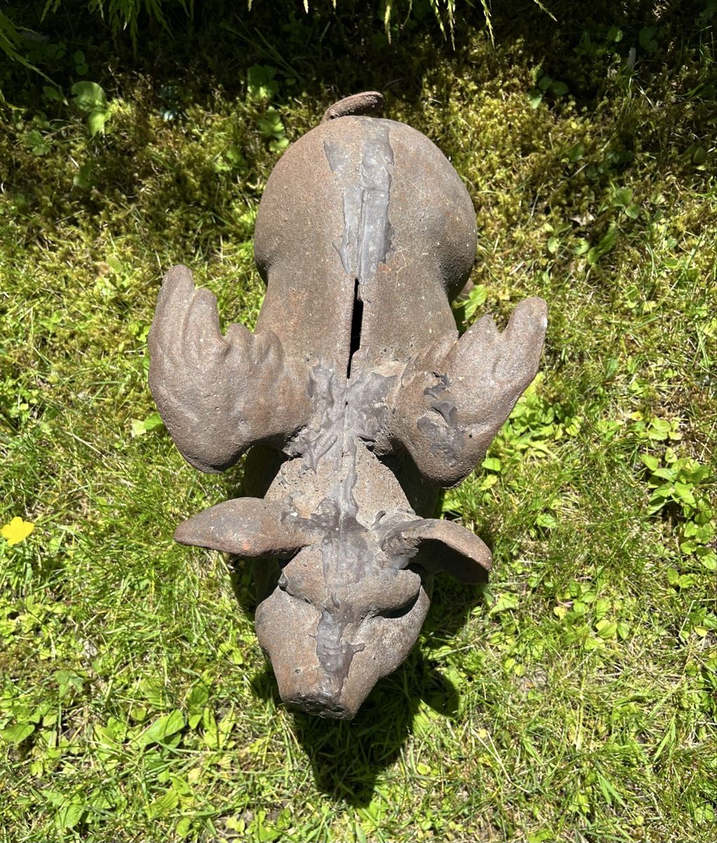 Figuren: grosses, schweres, fliegendes Schwein / Gusseisen – Gebraucht aus Wetzikon ZH von seli03 5