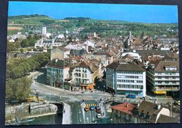 YVERDON, vue aerienne, ca. 1970