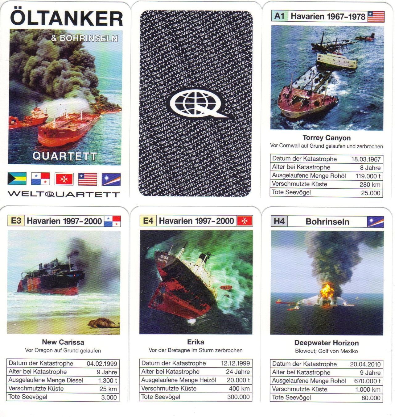 Jeux: Weltquartett Öltanker & Bohrinseln Quartett NEU+OVP – Neuf avec emballage d'origine à Spiez par Mlandcruiser 1