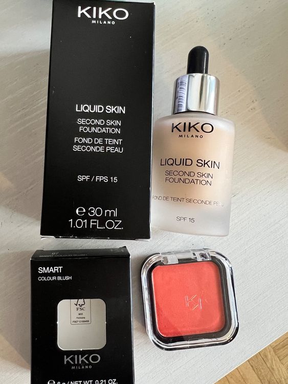 Kiko liquid Skin foundation und blush set Kaufen auf Ricardo