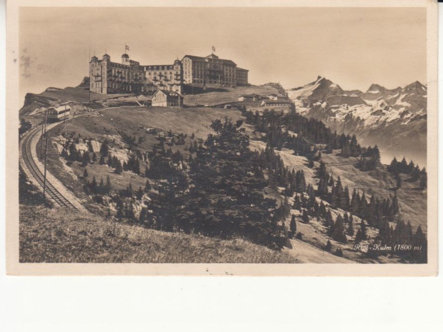 Cartoline postali: Rigi Kulm ca. 1930 – Usato da Bürglen TG venduto da StampGraf