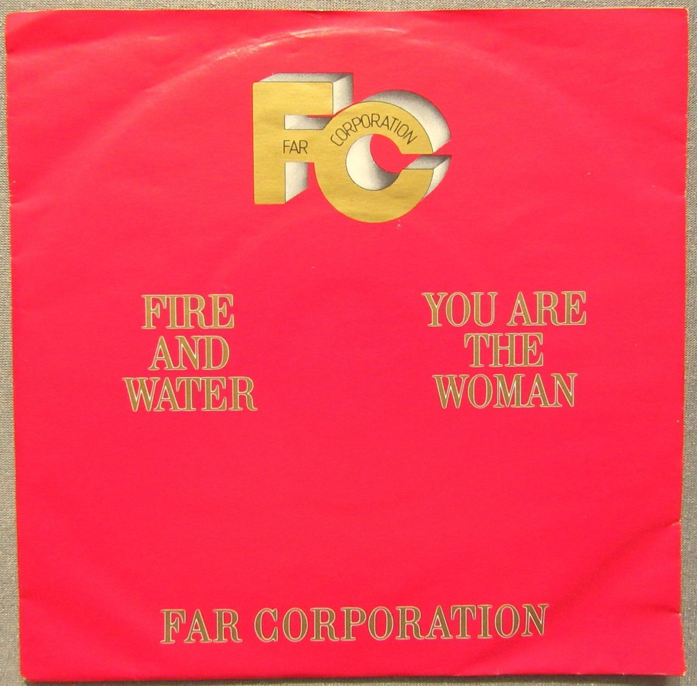 Dischi in vinile: Far Corporation - Fire And Water - Single 1986 – Usato da Auenstein venduto da Padabimbim