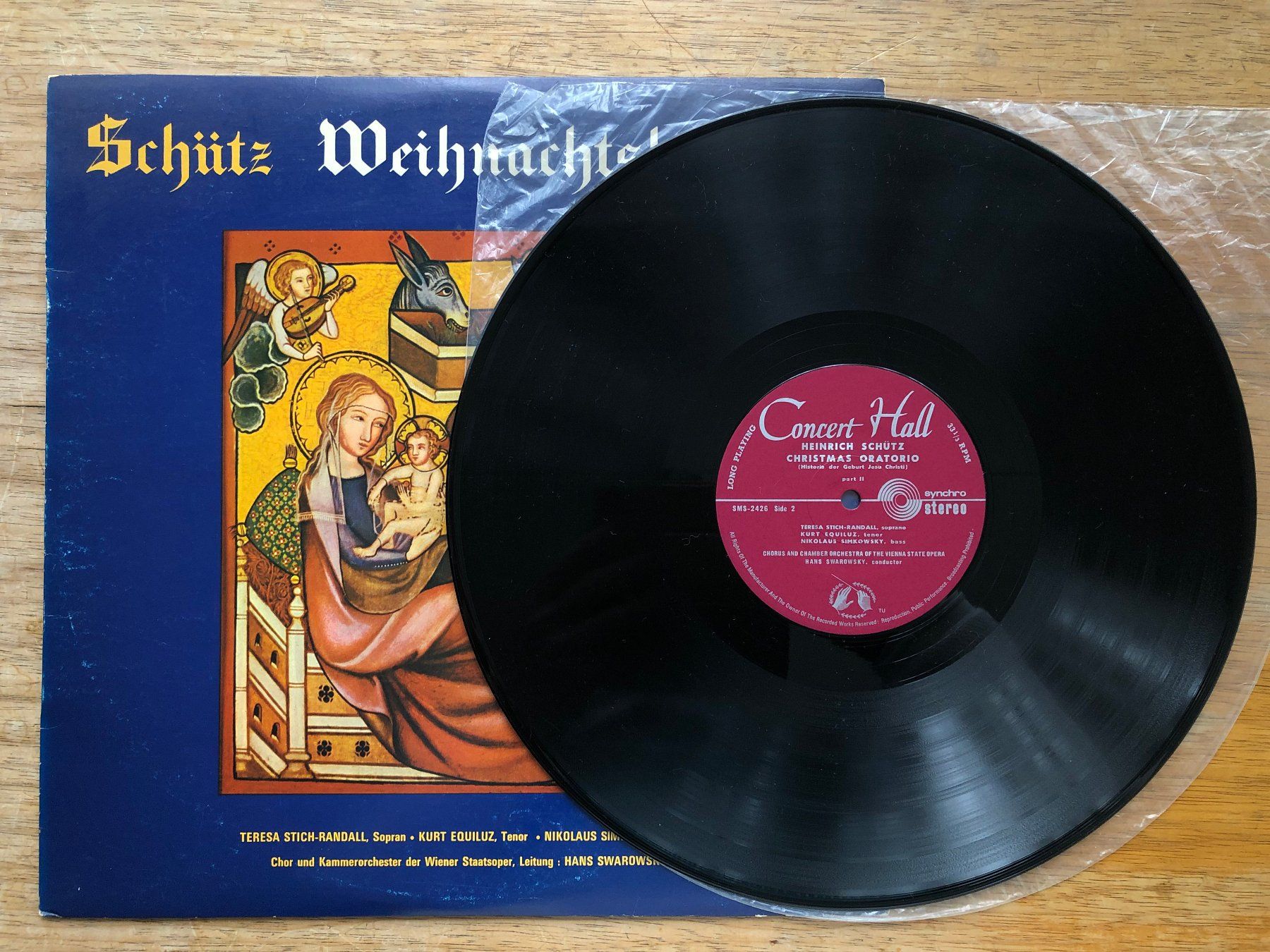 Dischi in vinile: Schütz Weihnachtshistorie (LP) – Usato da Grenchen venduto da Kogi7 3