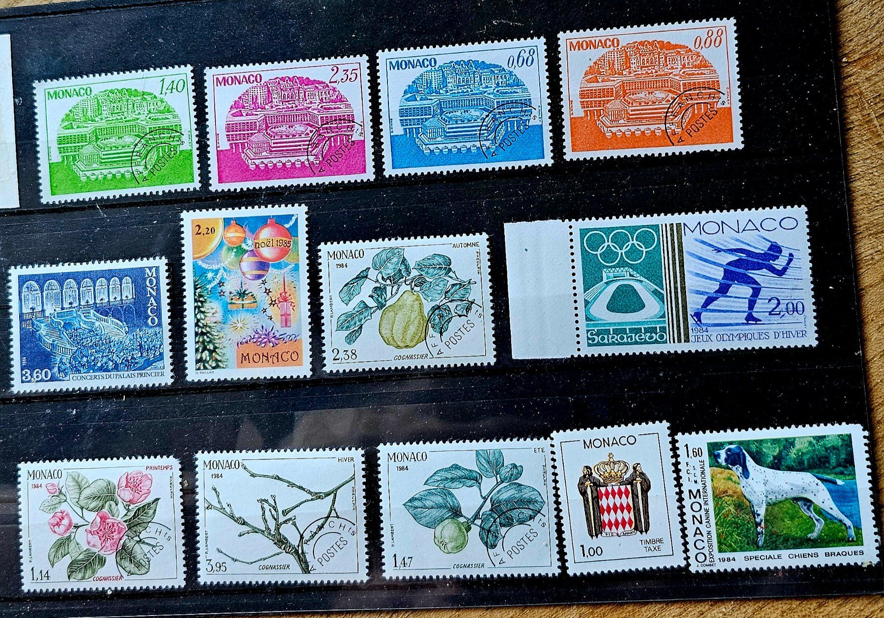 Alle Briefmarken: MONACO timbres neufs ** 1983-84 – Neu (gemäss Beschreibung) aus Les Valettes von Nuba1