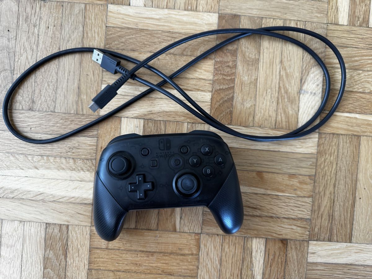 Nintendo Controller: Nintendo Switch Pro Controller mit Kabel guter Zustand – Usato da Sursee venduto da Nozi99