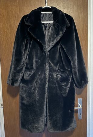 Cappotto in pelliccia sintetica taglia S-M