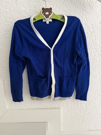 C&C feine Strickjacke blau Grösse 4