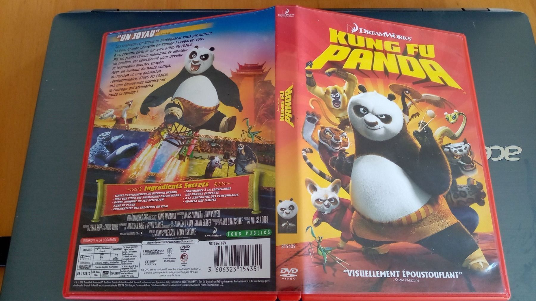 Alle DVDs: DVD Kung Fu Panda Français Anglais – Gebraucht aus Porrentruy von tupatup 1