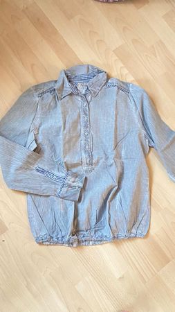 Nile Hemd Damen Gr. S, blau gestreift, Top Zustand für He...