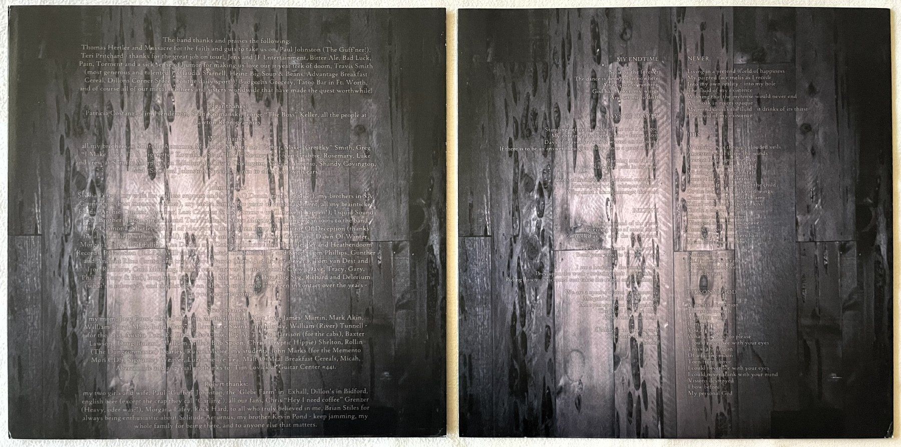 Vinyles: Solitude Aeturnus – Adagio - 2 x LP - 2009 - Gatefold – D'occasion à Uster par Zardodel 6