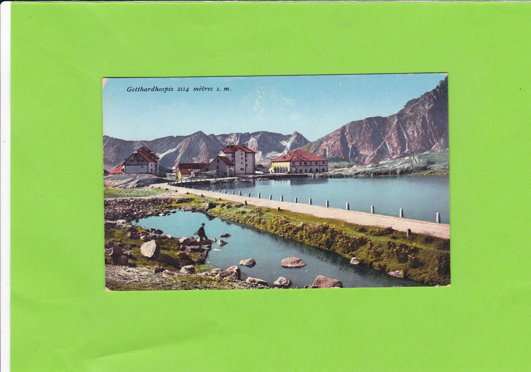 Cartoline postali: Gotthardhospiz – Usato da St. Peterzell venduto da neckertal