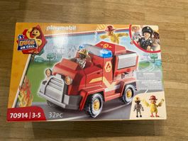 Playmobil Duck on Call Feuerwehr Truck 70914, Neu!