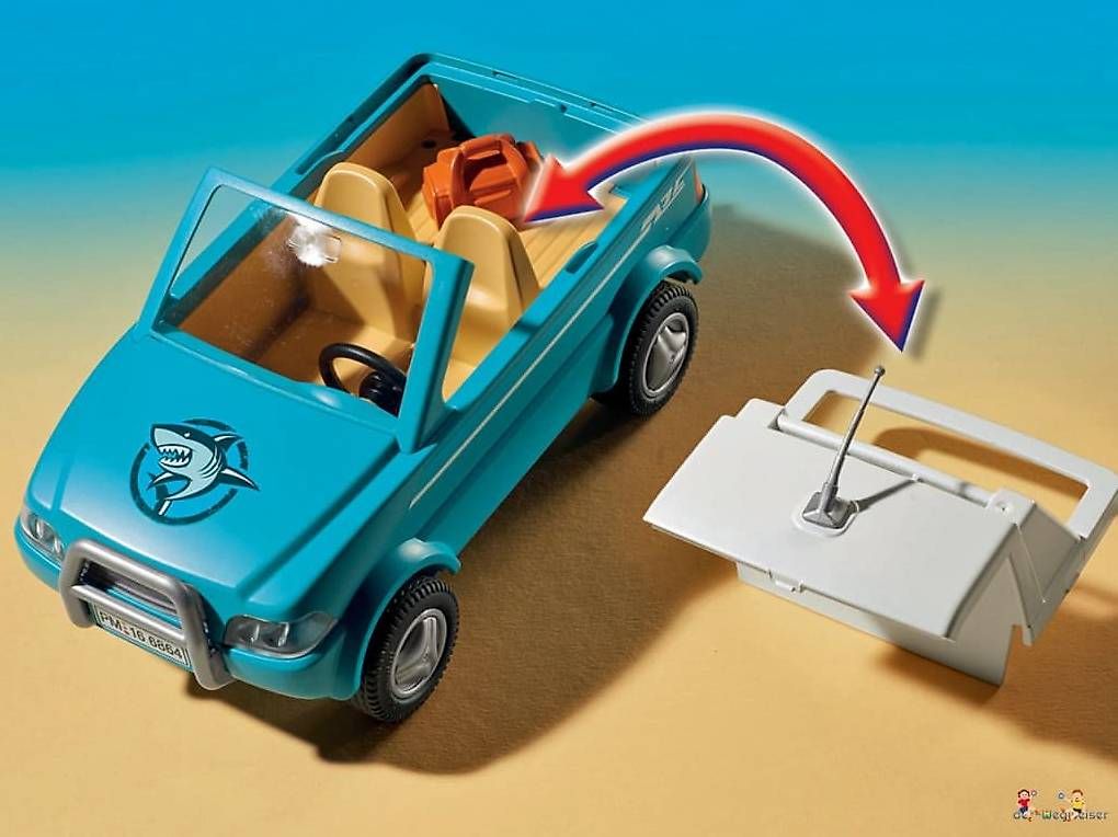 Playmobil Giocattoli: Playmobil Summer Fun Pickup mit Speedboot 71589 – Nuovo e nell'imballaggio originale da Birsfelden venduto da der-Wegweiser 6