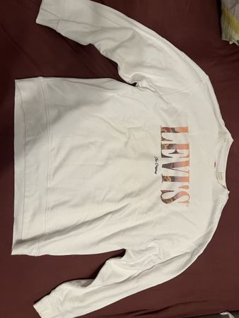 Weisser Levi's Sweatshirt Grösse M