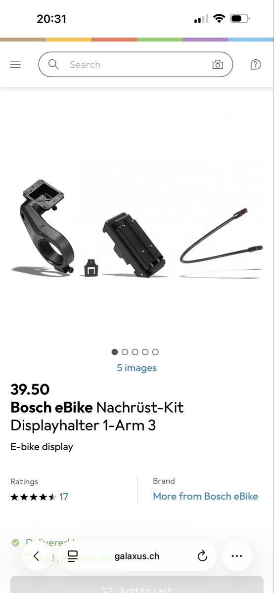 Bosch Ersatzteile: Bosch Display Mount Kit eBike  – Neu (gemäss Beschreibung) aus Küsnacht ZH von Pilimiti 4