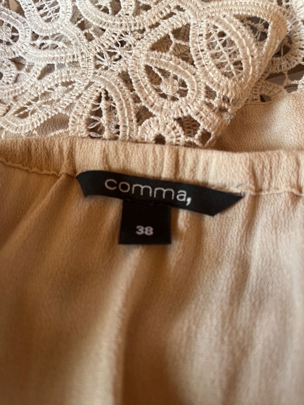 Comma Blusen: Bluse Carmenausschnitt beige comma Gr 38 – Neu (gemäss Beschreibung) aus Hettiswil von CoWa1974 1