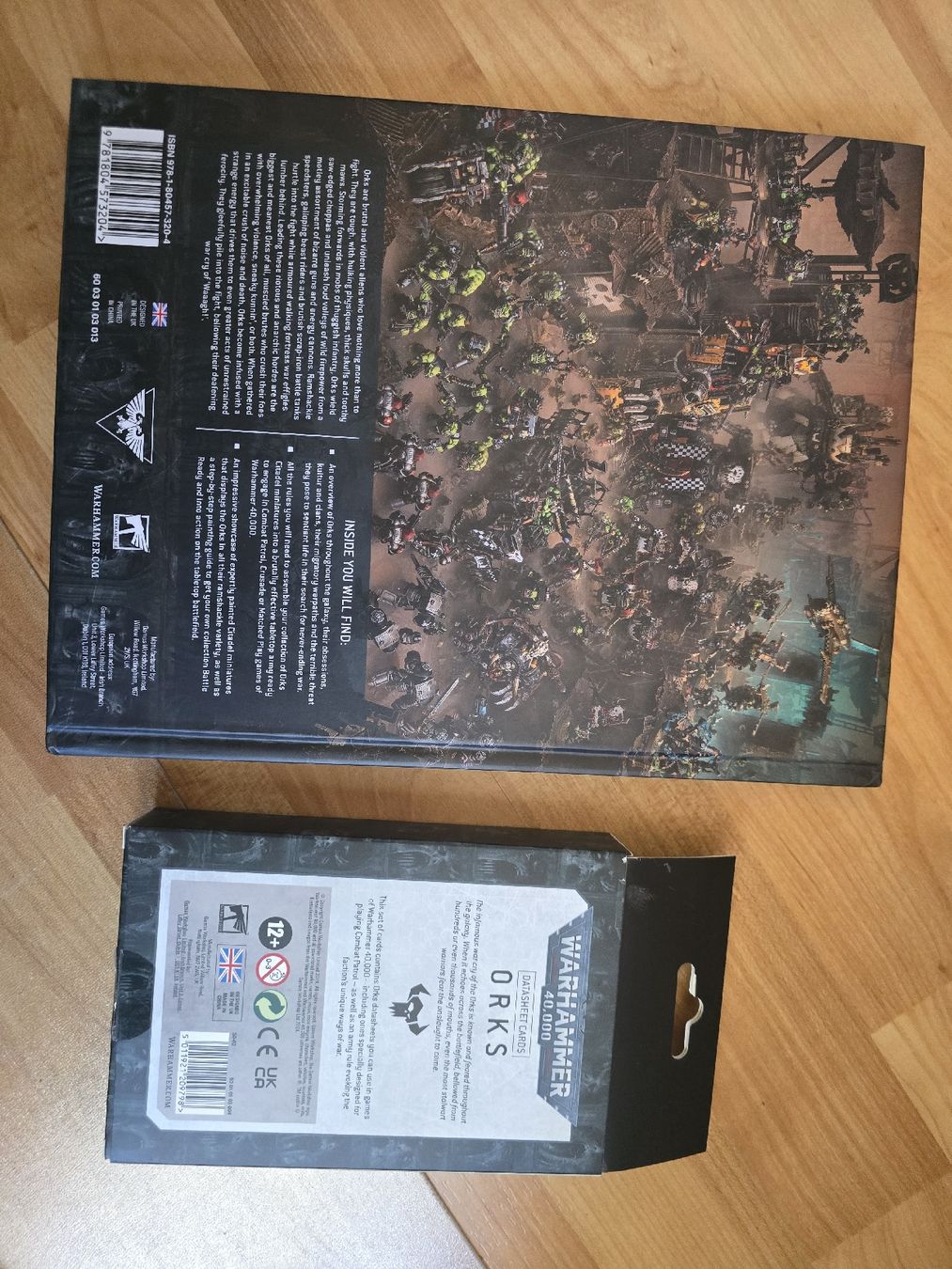Giochi: Warhammer 40k Orks Codex und Datakarten, neuwertig! – Usato da Zürich venduto da smbebaye 1