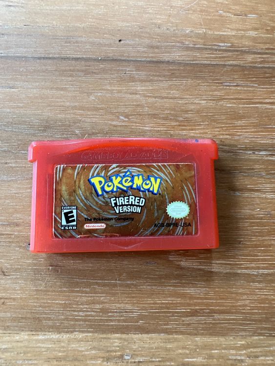Pokemon FireRed Version (GBA) Game Cartridge Kaufen auf Ricardo