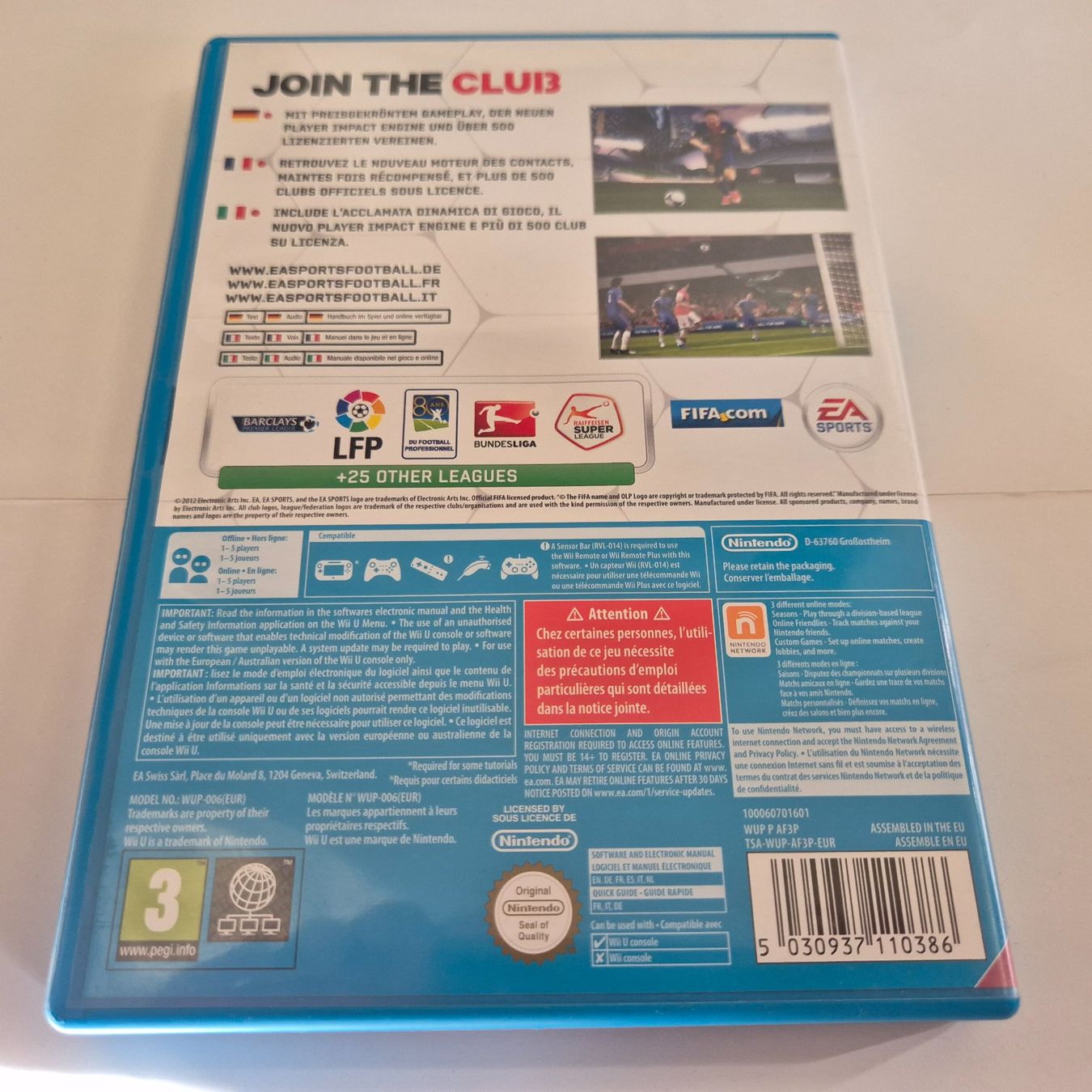 Nintendo Spiele: FIFA 13 - Wii U – Gebraucht aus Zürich von Mephisto87 1