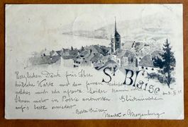St. Blaise - Litho du 31.XII. 1897