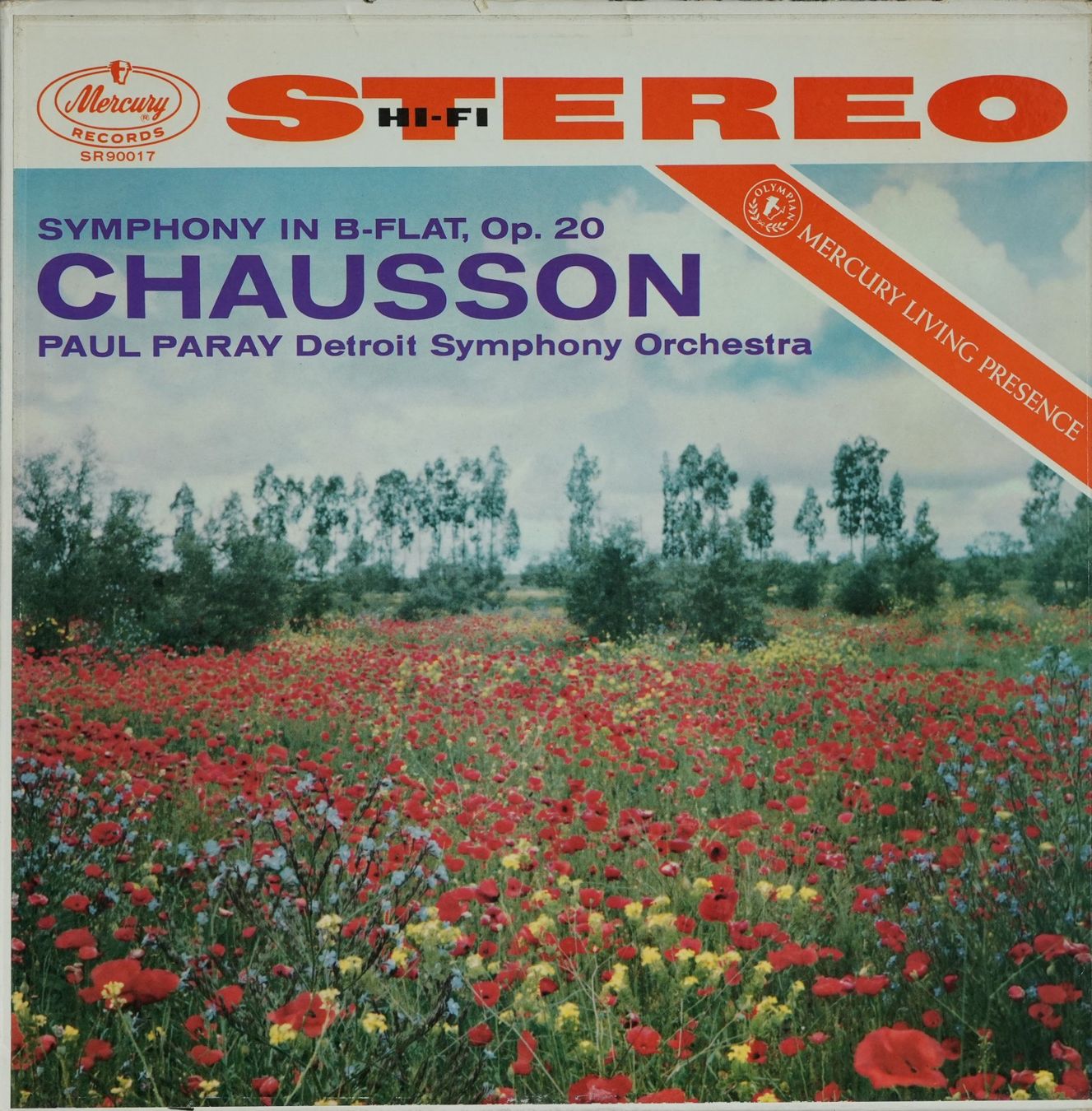 Dischi in vinile: Mercury SR 90017 / Chausson / Symphony in B-Flat – Usato da Brunnen venduto da Techfreak1