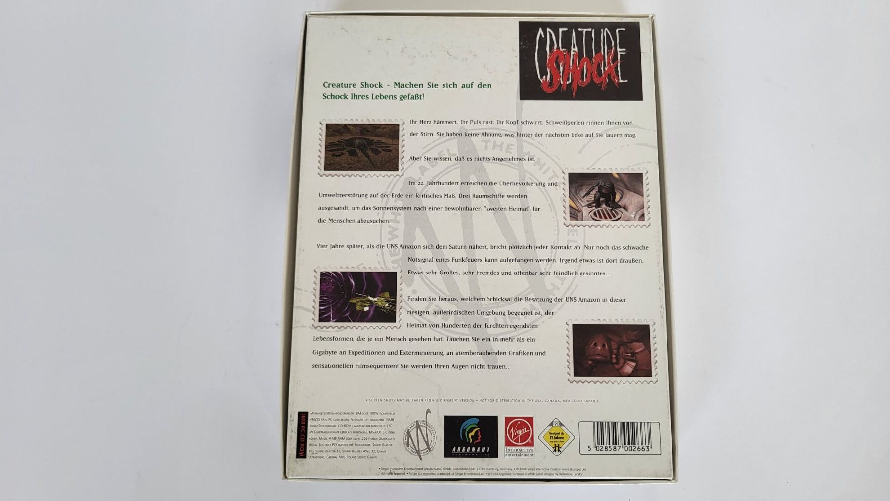 Giochi: Creature Shock - MS-DOS - Big Box – Usato da Rosshäusern venduto da West66 1