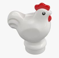 LEGO Minifigur Tier Huhn (Art-Nr. 6440114)