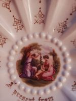 Porzellanschale / Ablage Wandschmuck