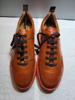 #NEU# Herren Schuhe MLVN & HMLTN Leder Orange Grösse 43