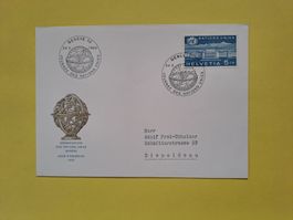 1960 Vereinte Nationen Europeen Dienstmarke 5Fr. Ersttagbrie