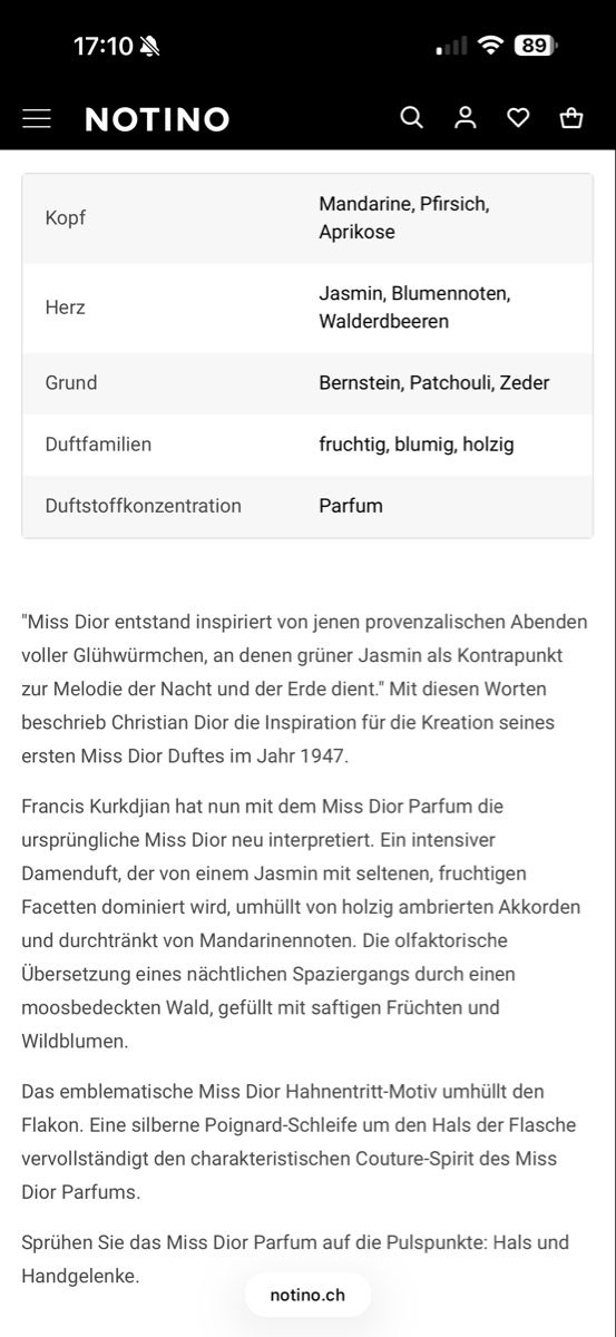 Dior Parfum & Eau de Toilette: Miss Dior Parfum 80 ml neu – Neu und originalverpackt aus Brunnen von Eldra 4